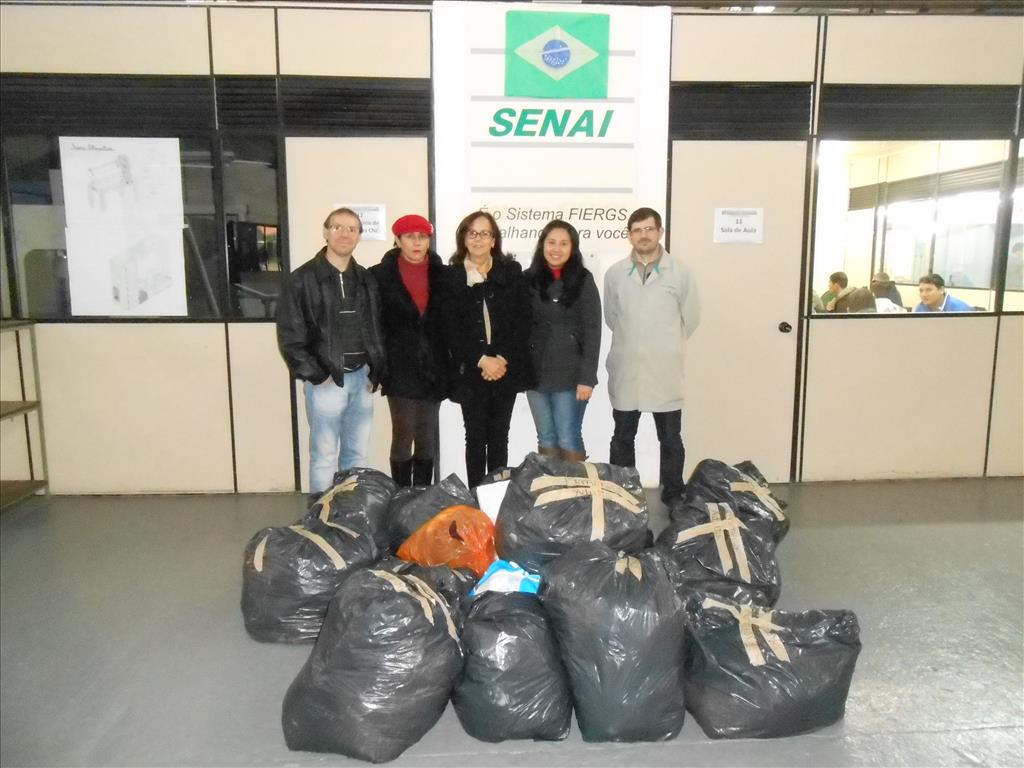 Senai doa mais de 790 peças